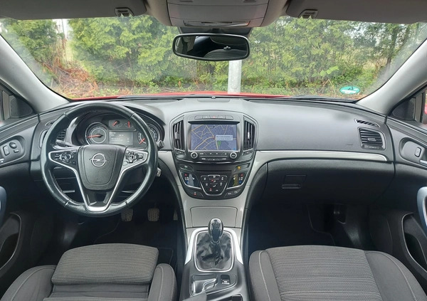 Opel Insignia cena 35800 przebieg: 160000, rok produkcji 2014 z Będzin małe 37